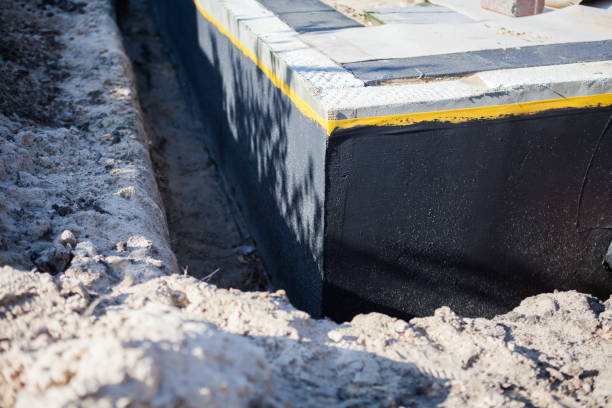 Residential Waterproofing installation at a Laurel, VA home by SJ Waterproofing Pros